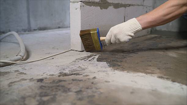 SJ Waterproofing Pros Basement Waterproofing coverage map for Aurora, IN and surrounding area